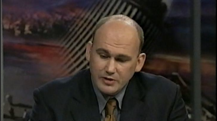 CIRCA 2003: NEW ZEALAND JUSTICE CAMPAIGNER, MR DERMOT NOTTINGHAM