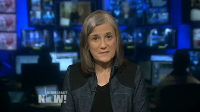 Democracy Now! host Amy Goodman