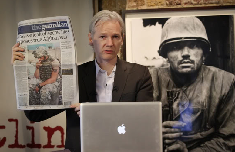 The face of terror to America according to President Obama – Australian “freedom from American fear, favour, and fraud ” activist Julian Assange – doomed to face the same fate as Bin Laden