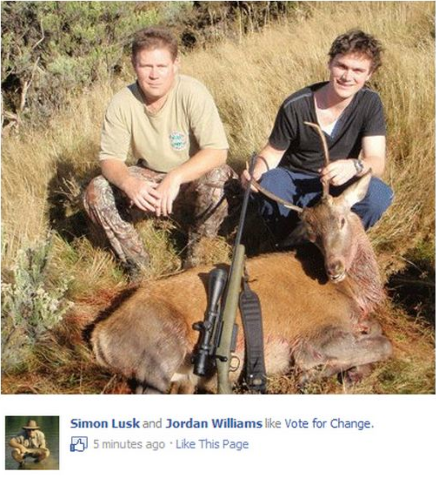 Seems that Simon Lusk and Camerons Slater young part time lawyer mate ……. does a mighty fine job of murdering animals as well as interlocutory applications