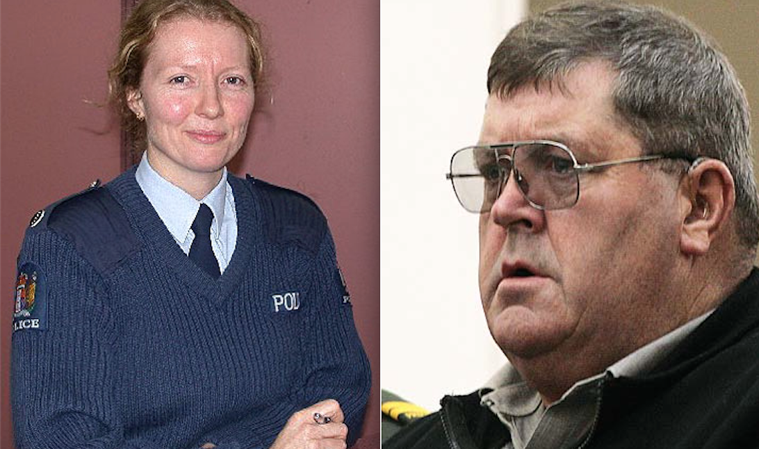 Bent Otago cops Neil Ford Dairne Olwen Cassidy, convicted of purjury