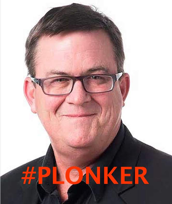 Half baked self obsessed talk-back radio Jock Sean Plunket, the problem is with pricks like Punket is that nobody actually gets the opportunity to talk back
